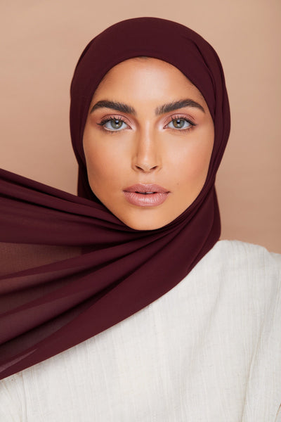 Voile Chic Instant Premium Jersey Hijab - Mocha Mousse