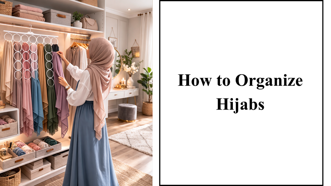 How to Organize & store hijabs
