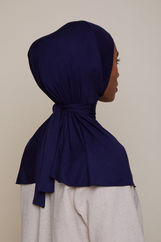 Instant Two-Piece Slip-On Hijab (Satin Lined)