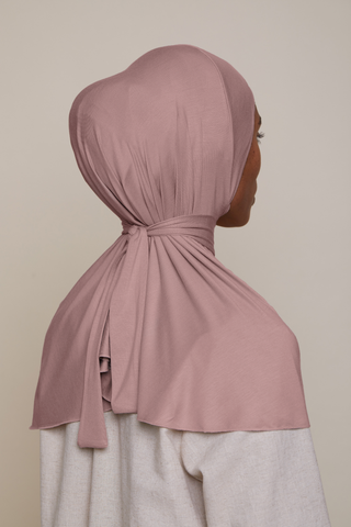 Instant Two-Piece Slip-On Hijab (Satin Lined)