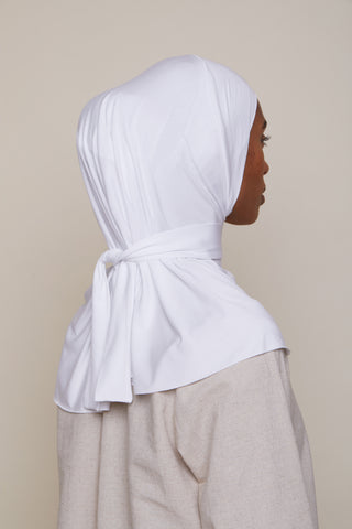 Instant Two-Piece Slip-On Hijab (Satin Lined)