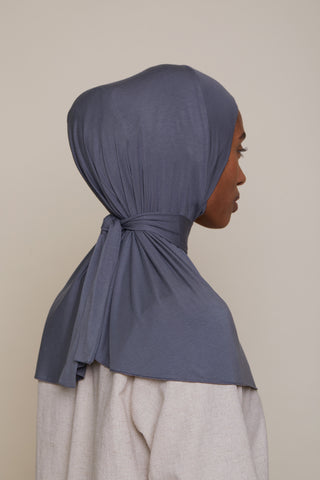 Instant Two-Piece Slip-On Hijab (Satin Lined)