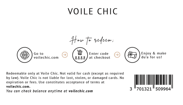 PHYSICAL GIFT CARD