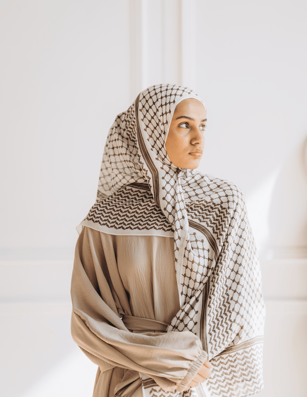 #ClassicBrownkeffiyeh