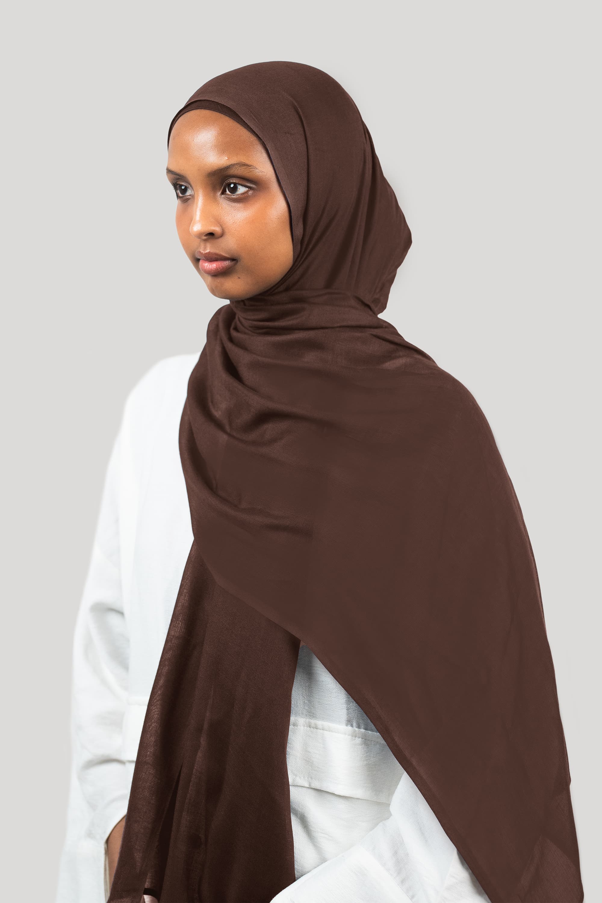 Navy Blue Premium Modal Hijab & Matching Undercap | Voile Chic