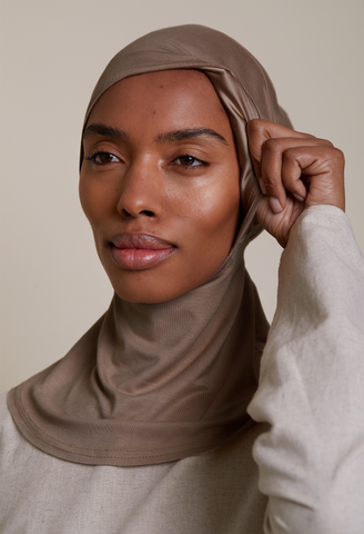 Satin-Lined Full Coverage Underscarf (Bamboo)