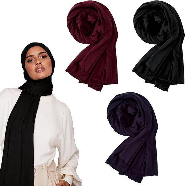 BUNDLE OF 3 - PREMIUM JERSEY HIJAB