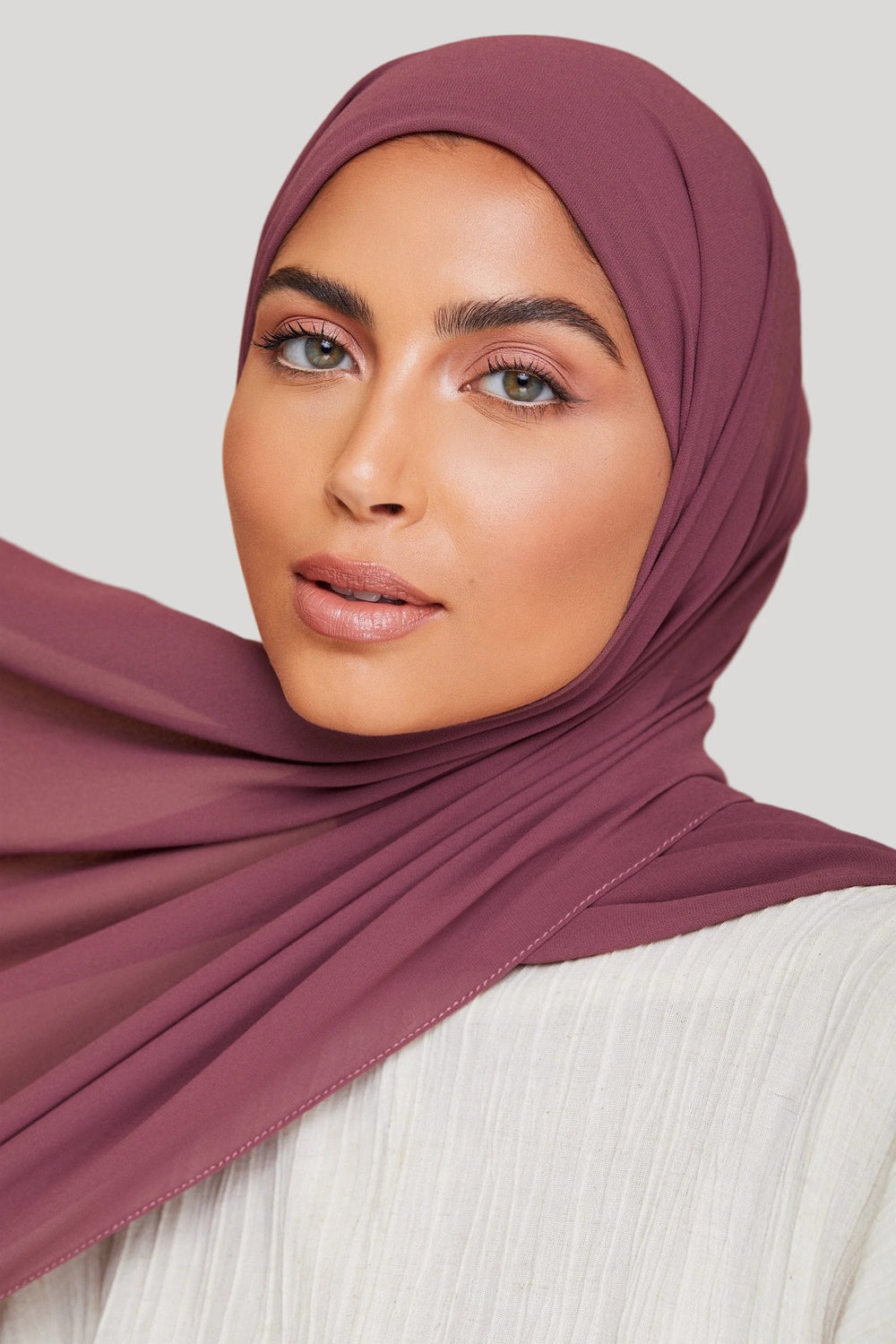 Premium Chiffon Hijab - Byzantium