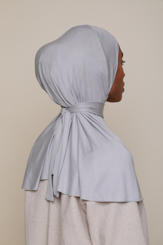 Instant Two-Piece Slip-On Hijab (Satin Lined)