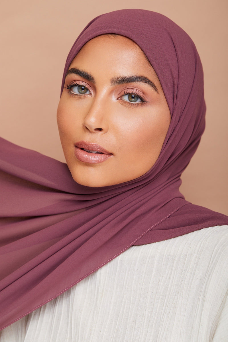 Byzantium  Premium Chiffon Hijab | VOILE CHIC | Chiffon Hijab