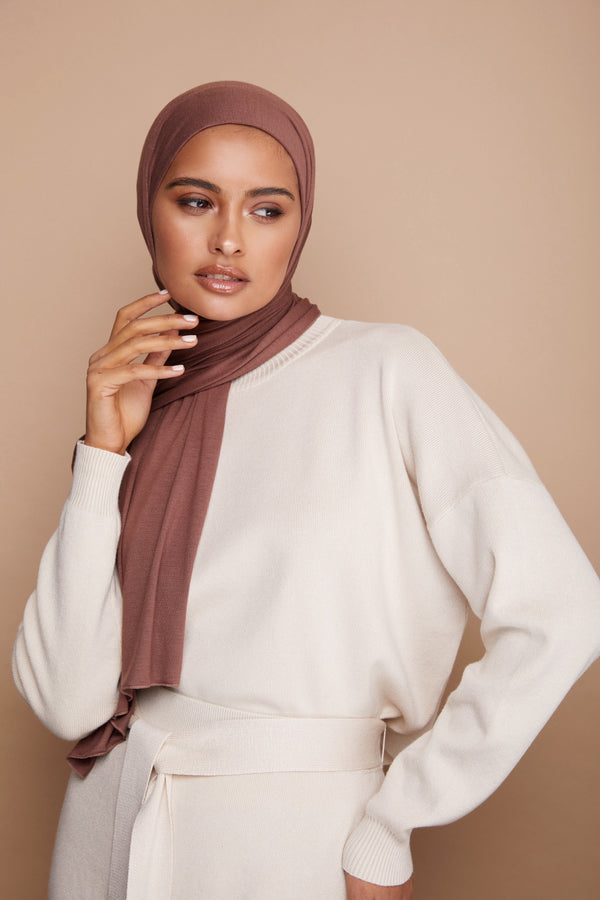 Jersey Hijab - Pearl Ivory –