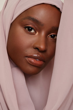 Bridal Rose  Luxury Chiffon  Hijab | VOILE CHIC | Chiffon Hijab