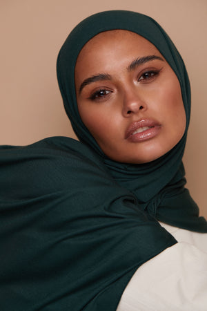 Pine Green Jersey Hijab | VOILE CHIC | Jersey Hijab