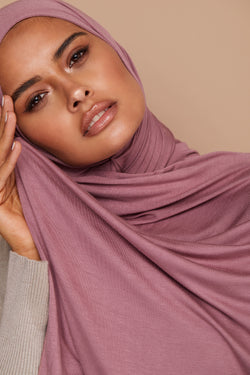 Rose Taupe Premium Jersey Hijab | VOILE CHIC | Jersey Hijab